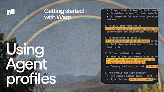 Using Agent Profiles