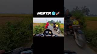 Hyperr ride🥶🚀#motovlog #splendor #biker #rider #bikerider #bikeride #hyperride #shorts #viral