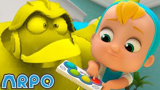 ARPO CAN'T STOP DANCING!!! | BEST OF ARPO! | Funny Robot Cartoons for Kids! by ARPO The Robot 19,370 views 11 days ago 32 minutes