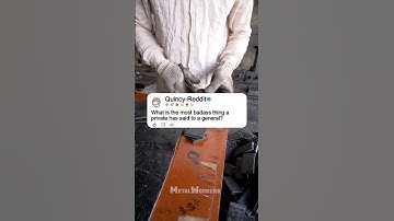 What is the most badass thing a private has said to a general? #shorts #story #reddit