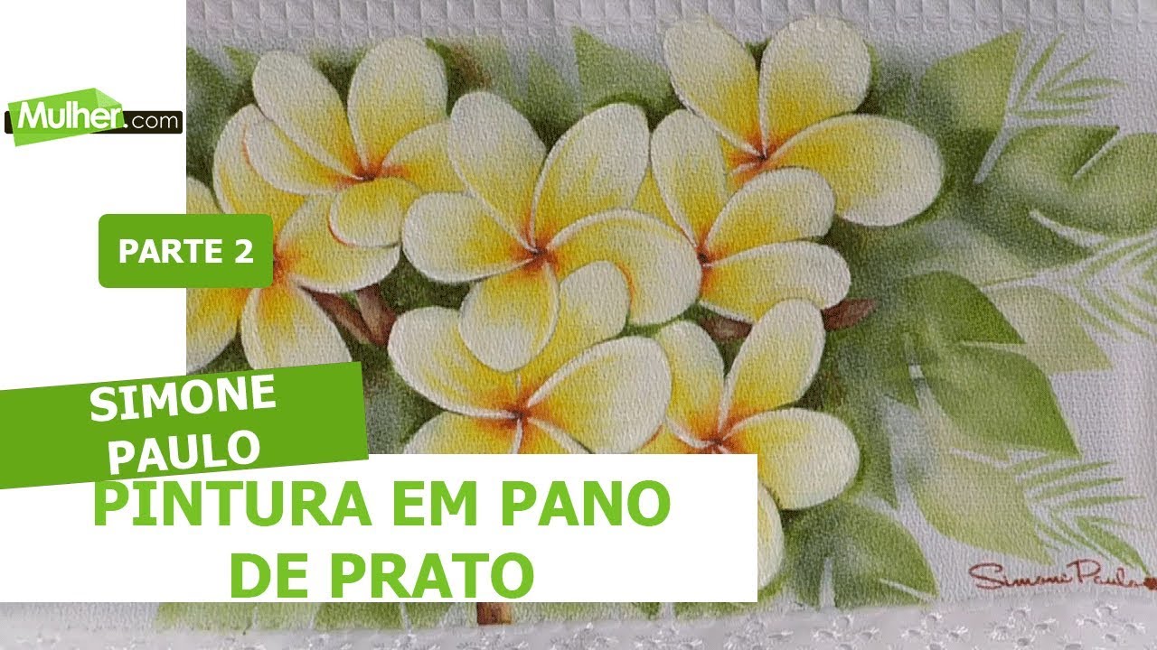 Pintura em Pano de Prato: Como fazer +60 Riscos com Passo a Passo