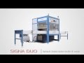 Signa duo  hydraulic double station shuttle hf welder