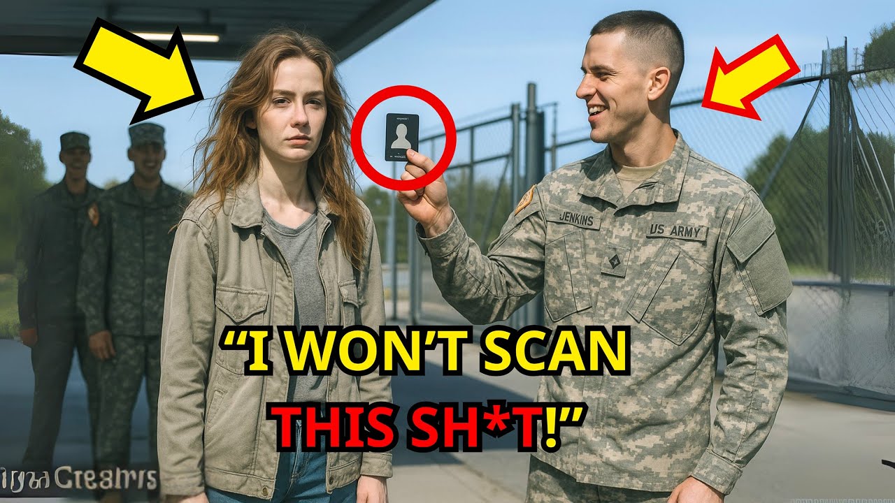 A Simple Woman Handed Over Her ID — They Laughed, Then Collapsed When It Spoke Her Rank