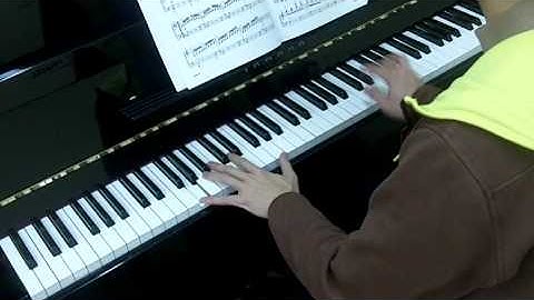 Bastien Piano Basics Level 4 Technic No.33 Double Notes Etude (P.29)