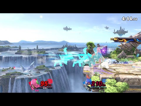 【スマブラSP】リトルマック相手に200%まで粘るファルコ