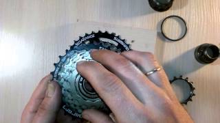 shimano MF-TZ31. Как снять звезды.