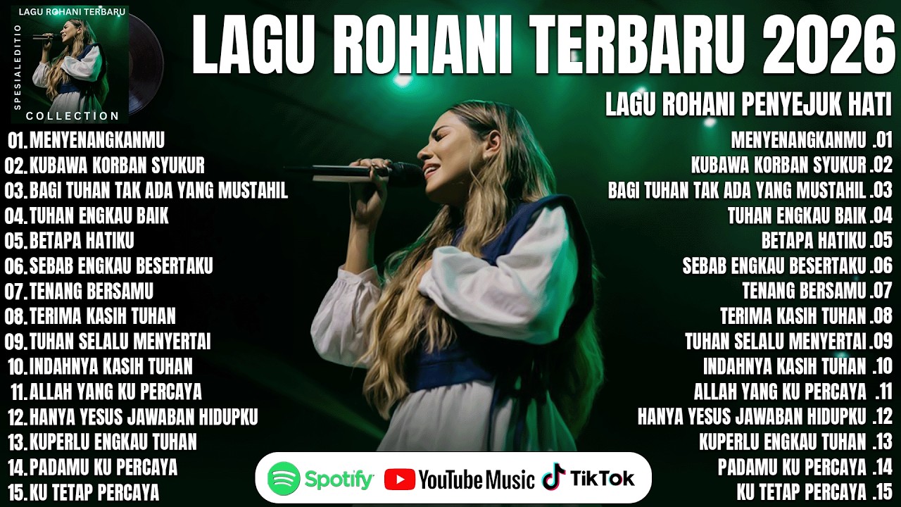 Humor Rohani ALBUM LAGU ROHANI TERBARU 2026 - MENYENANGKANMU (LIRIK) LAGU ROHANI ...