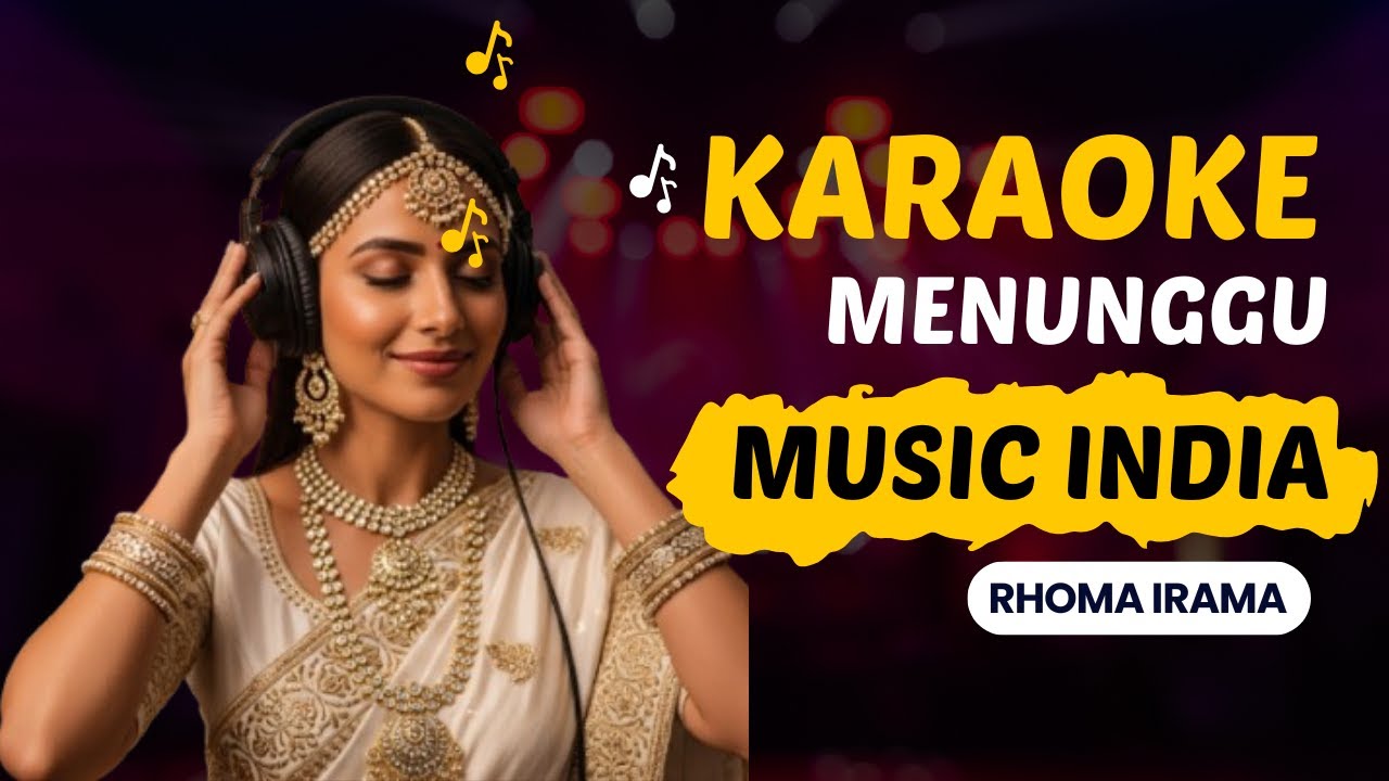 Menunggu – Karaoke | Rhoma Irama | Dangdut Versi Musik India
