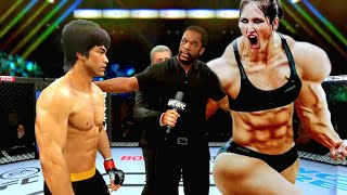 PS5 | Bruce Lee vs. Jock Titan Woman (EA Sports UFC 4)