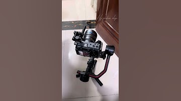 Sony FX30 & Sirui Night Walker T1.2 S35 Lens with DJI RS 2 Gimbal | cinematic videography | 4k #Sony