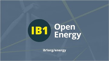 Open Energy webinar: Defining a pathway for aligning Energy Data