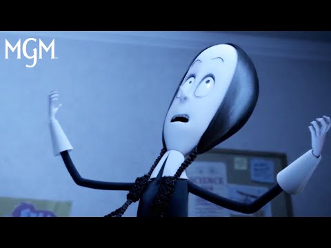 ⁣MGM Life TV Commercial THE ADDAMS FAMILY (2019) Wednesday's Frog Science Experiment MGM