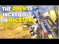 The ODEN On Alcatraz - Why Does NO ONE Use This? *Best ODEN Setup* (Rebirth Island - Warzone)