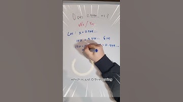 This Math Fact Will Break Your Brain 🤯(0.999... = 1)