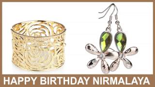 Nirmalaya   Jewelry & Joyas - Happy Birthday