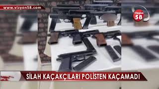 Si̇lah Kaçakçilari Poli̇sten Kaçamadi