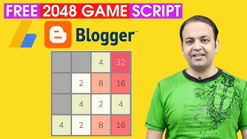 2048 Games For Blogger Free Script | GOOGLE ADSENSE APPROVAL | High Traffic [Hindi] | Techno Vedant