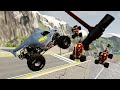 MONSTER Jam Truck Takes EL TORO Downhill Ride to NEW HEIGHTS!