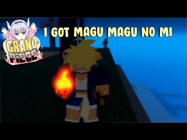MAGU MAGU NO MI - GRAND PIECE ONLINE VS KING LEGACY 
