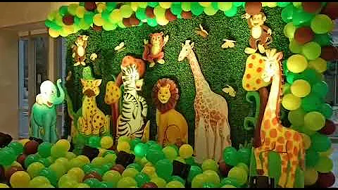 Jungle theme decoration