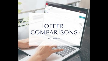 How to Create an Offer Comparison in Command
