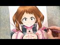 Ochaco Uraraka Speed Drawing (My Hero Academia)