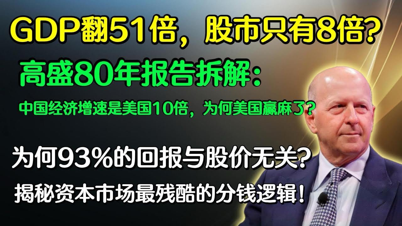 美股2.9万倍复利真相！高盛拆解1945-2025：为何分红和科技才是投资的终点？
