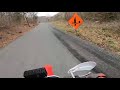 Two wheels and upside-down flaggers! 😁 Welcome back spring :) | Motovlog