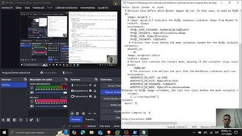 Practica 3: IDespliegue de contenedor de Wordpress utilizando Docker-Compose