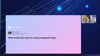 Annalisa Ventola | Introduction to Parapsychology
SSE-PA members define terms, introduce concepts, and discuss phenomena that may be encountered in the presentations in the upcoming Breakthrough 2022 meeting. Annalisa Ventola | Introduction to Parapsychology