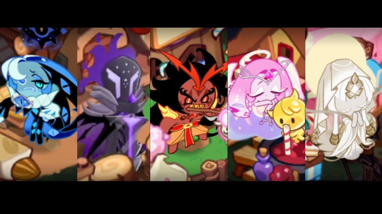 All Beast Cookies Working Animation.