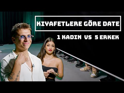 1 KADIN VS. 5 ERKEK | KIYAFETLERE GÖRE KÖR BULUŞMA