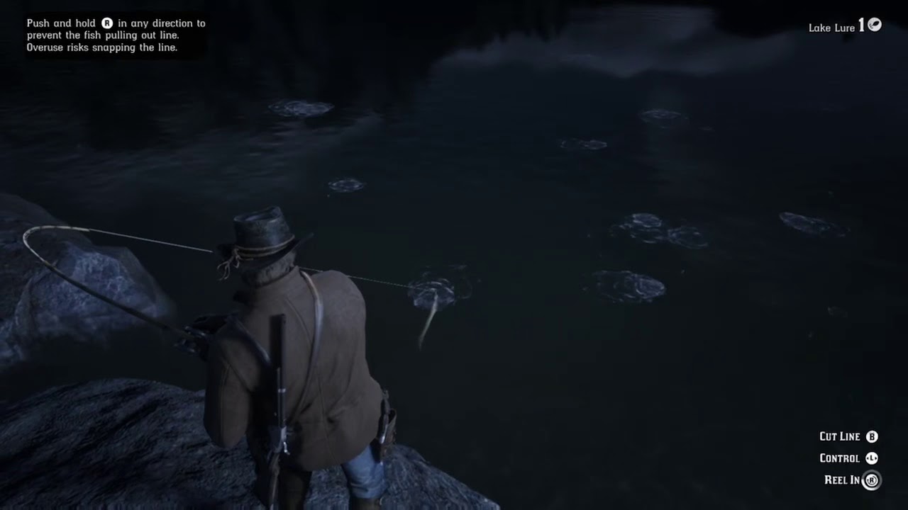 Catching and cooking a Muskie in RDR 2 - YouTube