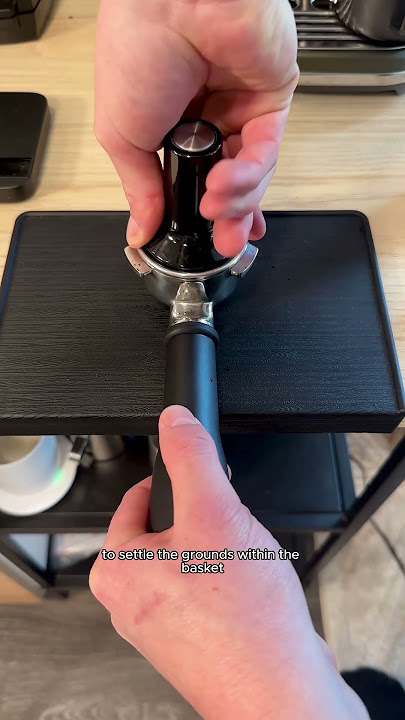 How to make espresso on the Breville Bambino Plus #coffee #espresso