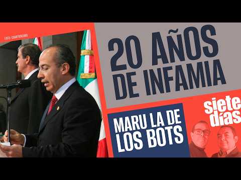 #Live #SevenDays ¬ Two decades after the fraud ¬ Maru Campos' useless army