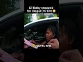 POLICE PULL OVER LIL BABY STOPS FOR ILLEGAL TINT #cops #police #bodycam #policemisconduct
