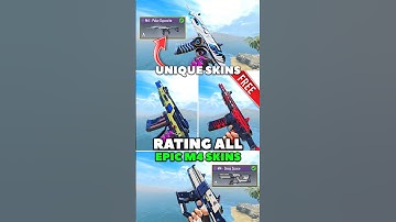 Rating all the Best Epic M4 Skins in CODM