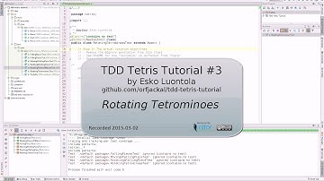 TDD Tetris in Java #3: Rotating Tetrominoes