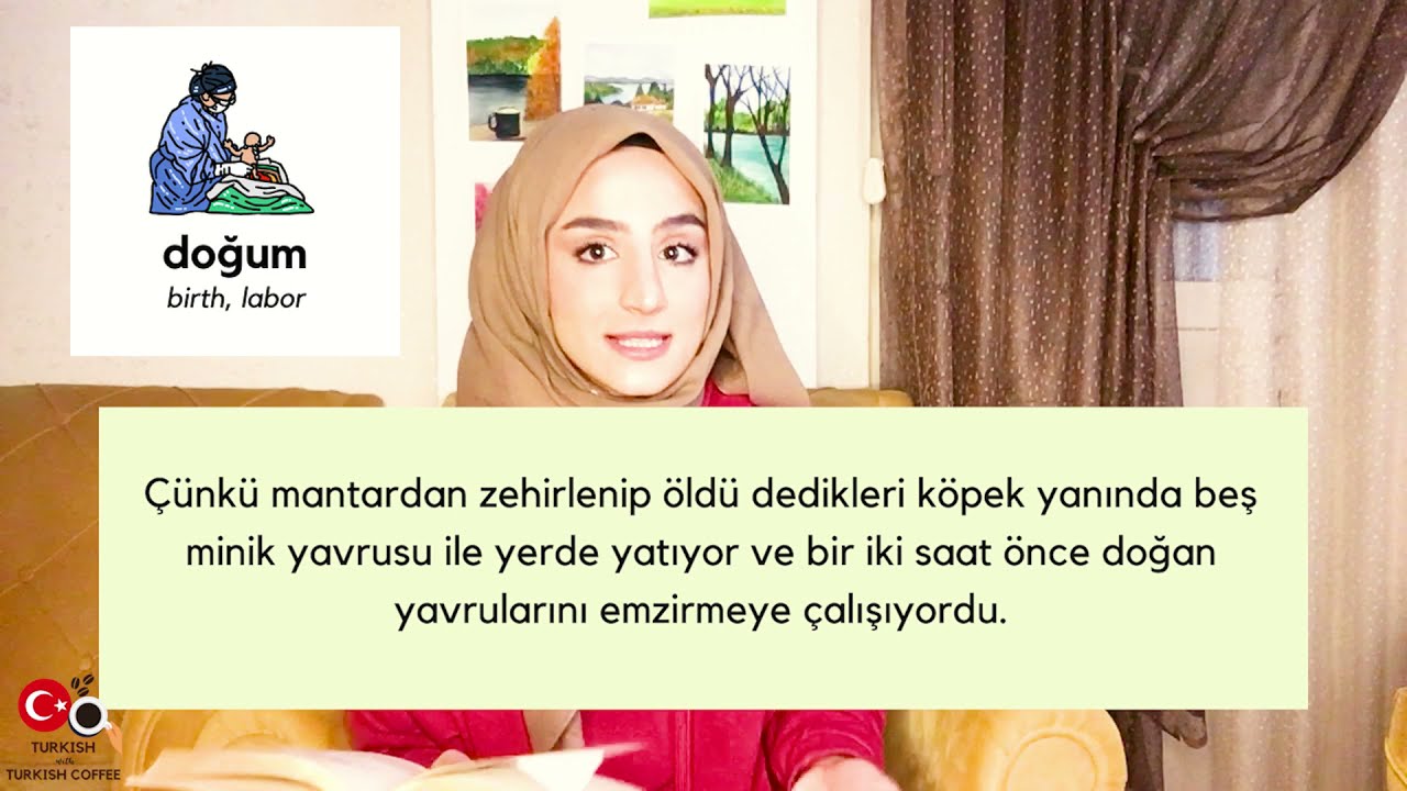 Learn Turkish with Short Stories | Mantar | تعلم اللغة التركية من القصص