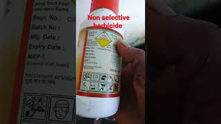 paraquat dichloride this kind of chemical can clear weeds#shorts