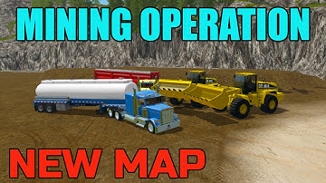MINING | NEW MAP | BIG EQUIPMENT | FARMING SIMULATOR 2017