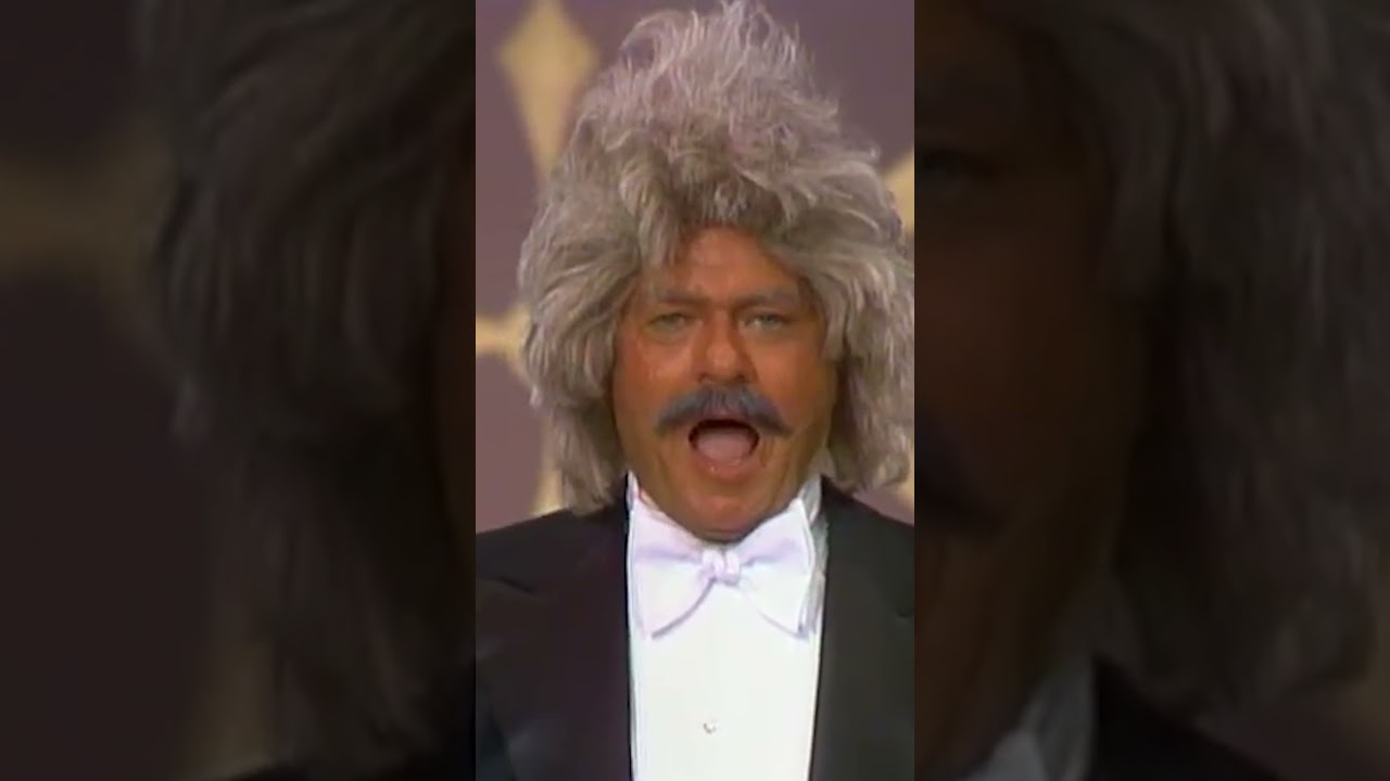 That's why his hair is so big, it's full of musical genius 🎵