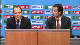 Persconferentie KNVB over staking Ajax-AZ