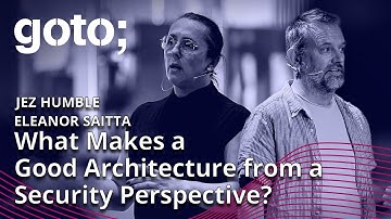 Crafting Robust Architectures for a Resilient Future • Eleanor Saitta & Jez Humble • GOTO 2023