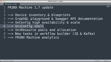 FRINX Machine 1.7 update - part 4