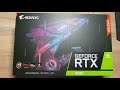 AORUS GeForce RTX 3090 MASTER - Распаковка