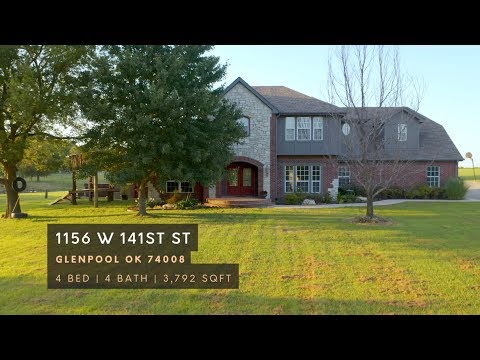 1156 West 141st St, Glenpool, OK home video tour