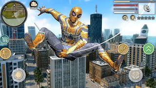 City Gangster Rope Hero Spider: Venom Hero - Android GamePlay screenshot 4