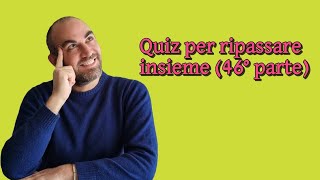 Quiz 46 di ripasso per il TFA e il concorso docenti #psicologia #pedagogia #ripasso #tfa