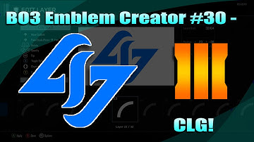 BO3 Emblem Creator #30: CLG!